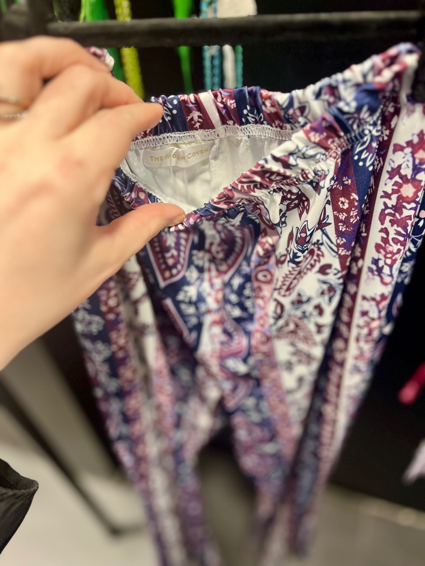 Purple Dream Stretch Flares Size S