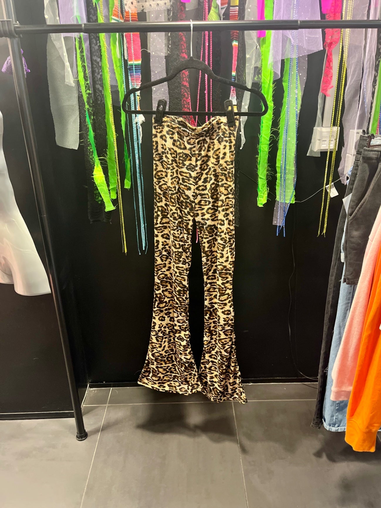 Leopard Print Flares Size S