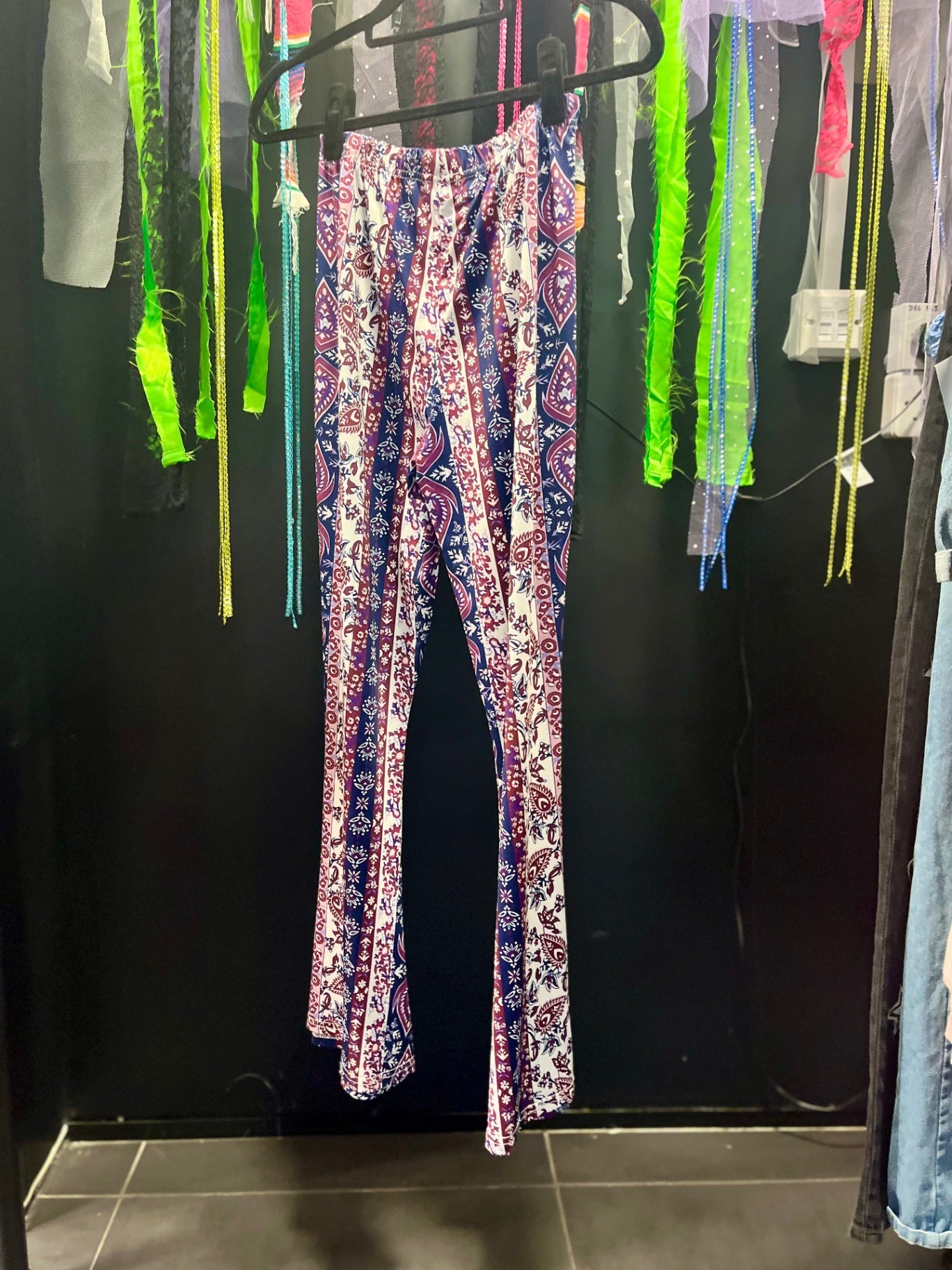 Purple Dream Stretch Flares Size S