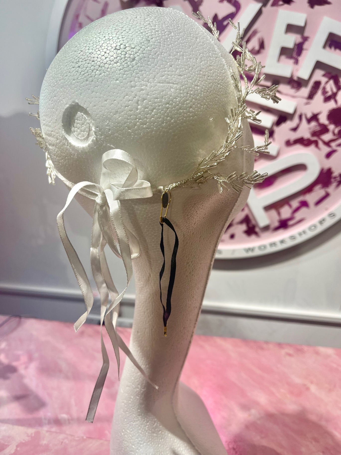 Silver Jewel Eden Garland Head Piece