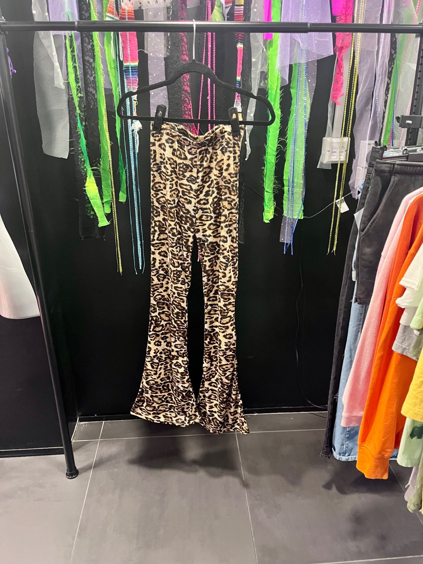 Leopard Print Flares Size S