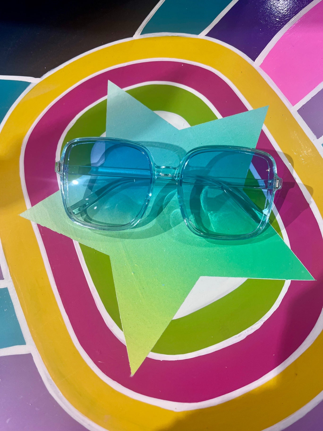 60s Sunnies Blue