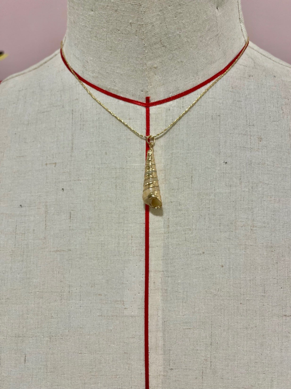 Gold Shell Necklace