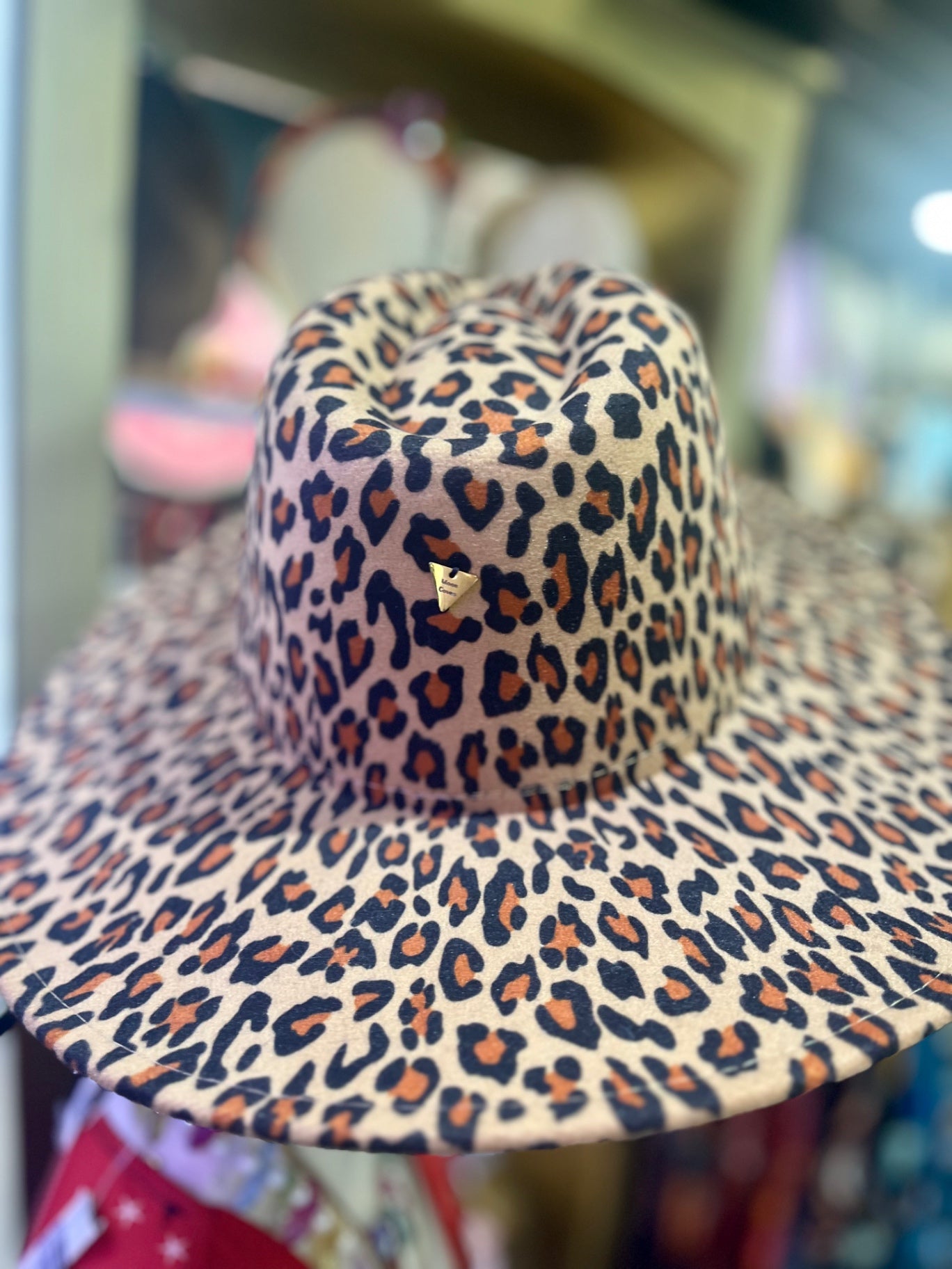 Solar Flare Leopard Fedora