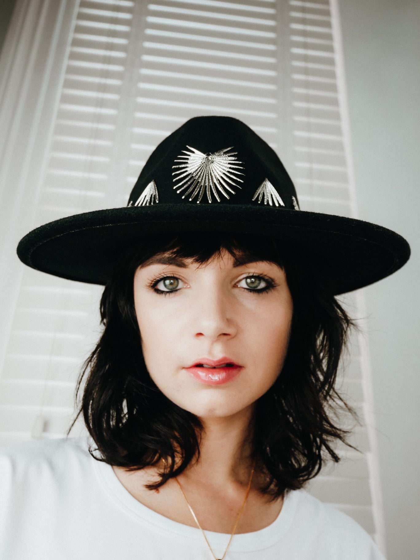 The Astral Authority Hat Silver Black