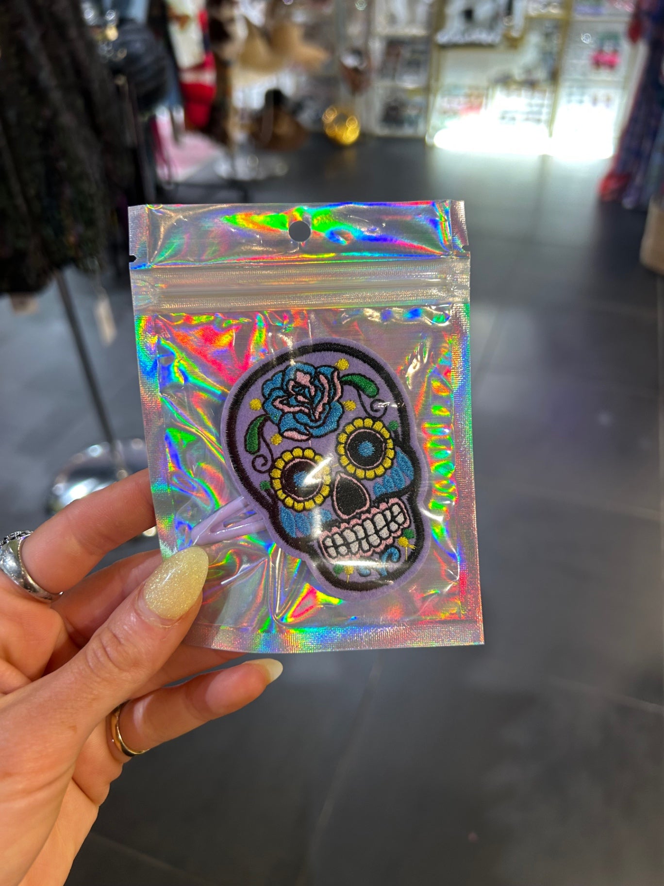 Skull Hair Clip