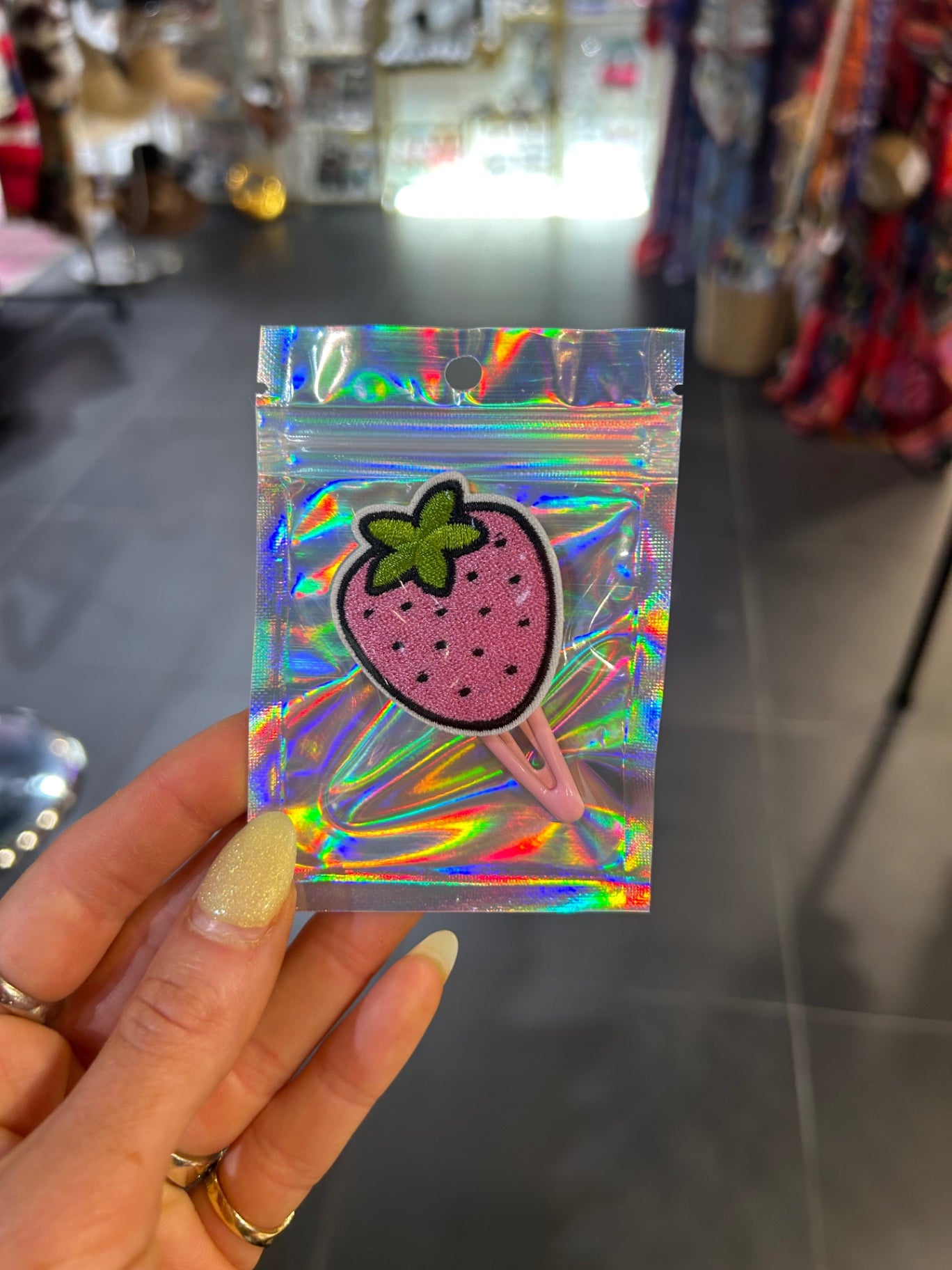 Strawberry Hair Clip