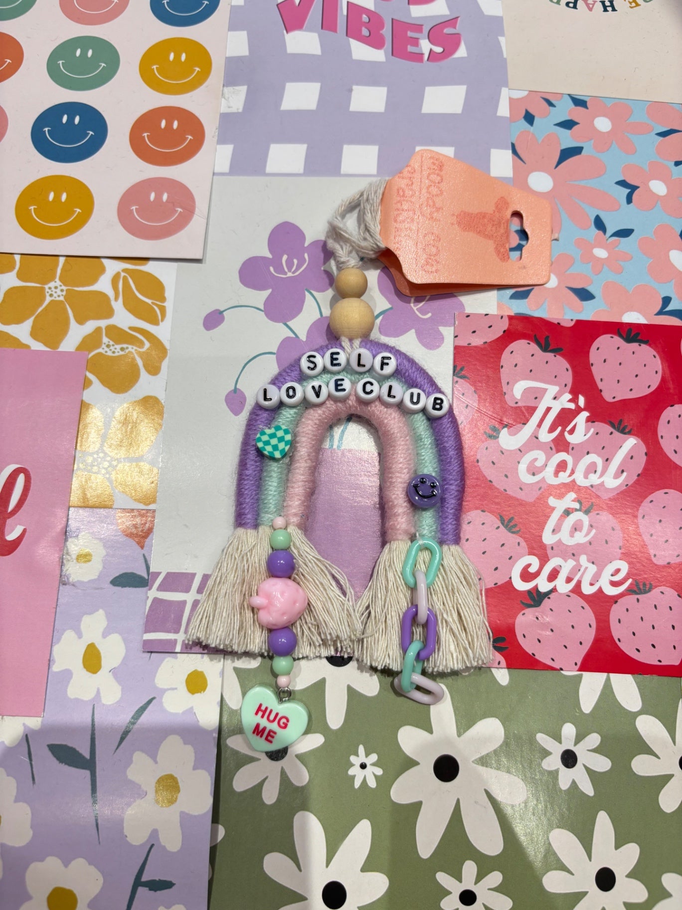 Self Love Club Rainboe Car Charm