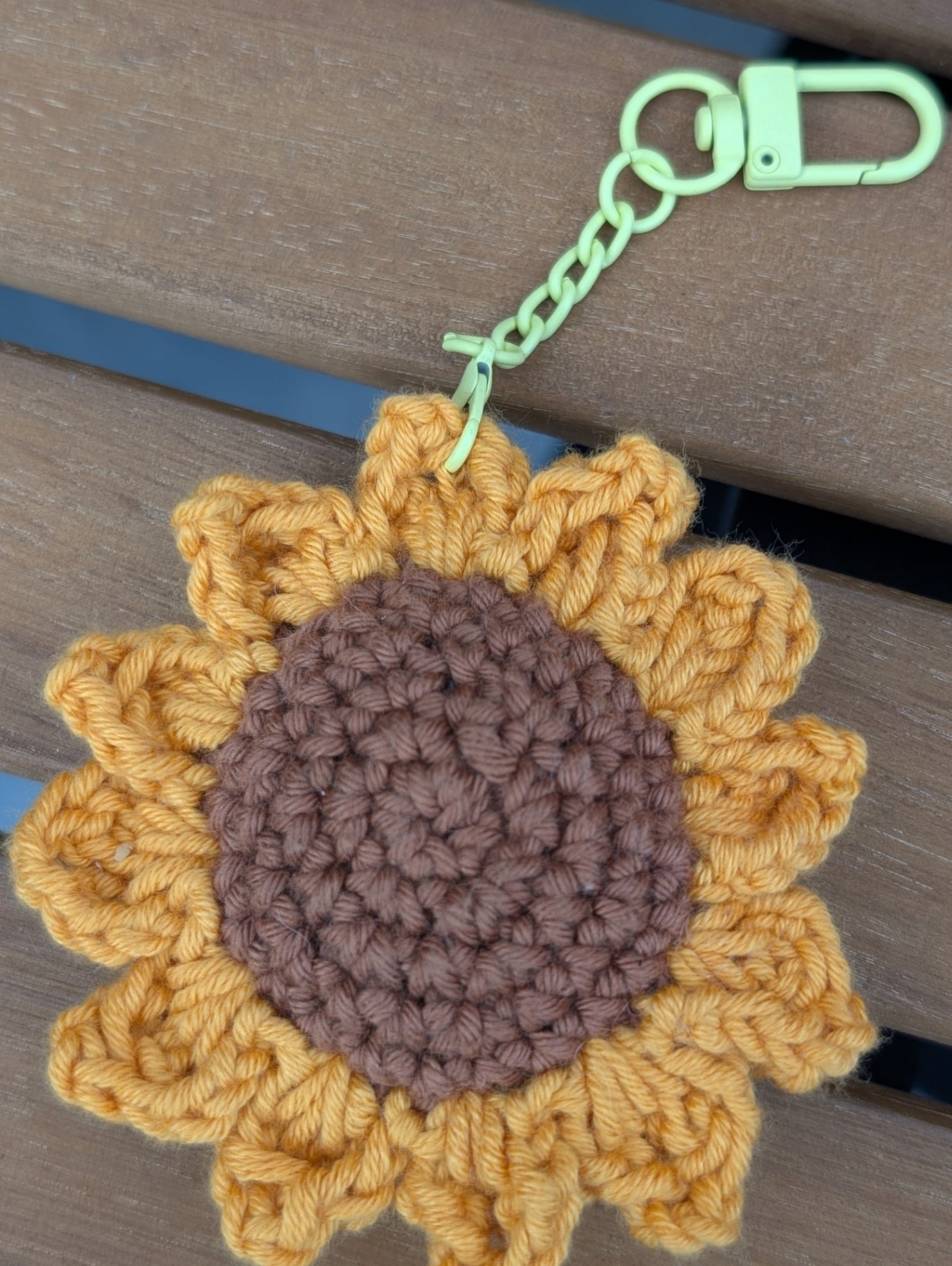 Sunflower charm