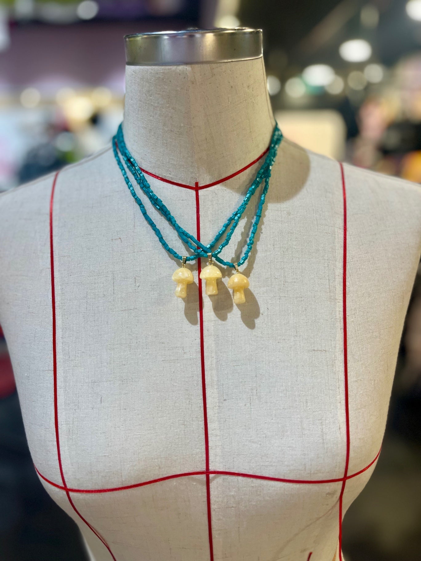 🍄 Sunbeam Shroom Necklace ☀️