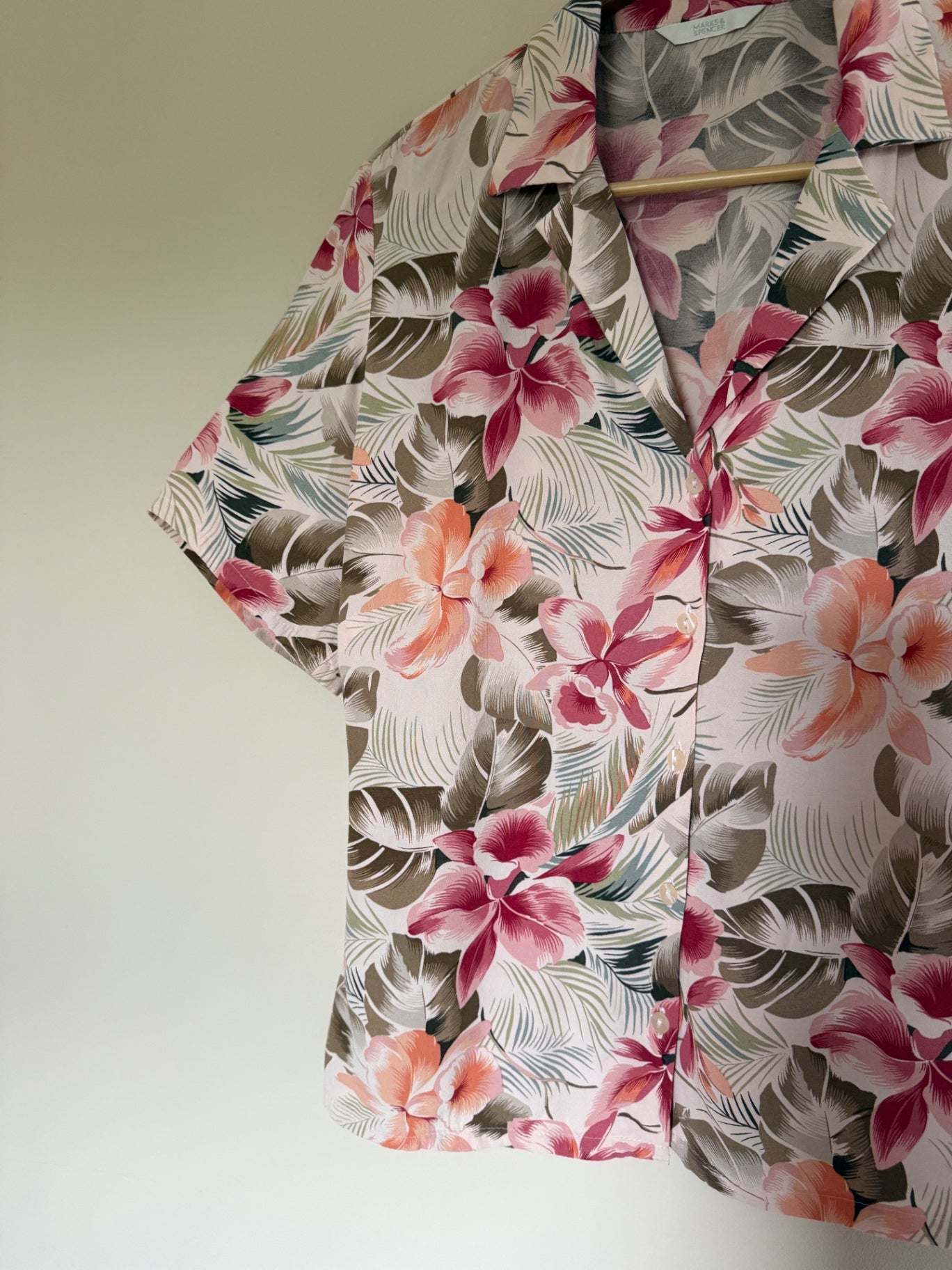 Vintage M&S Floral Shirt