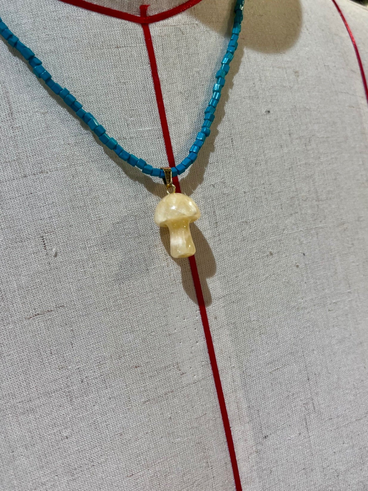 🍄 Sunbeam Shroom Necklace ☀️