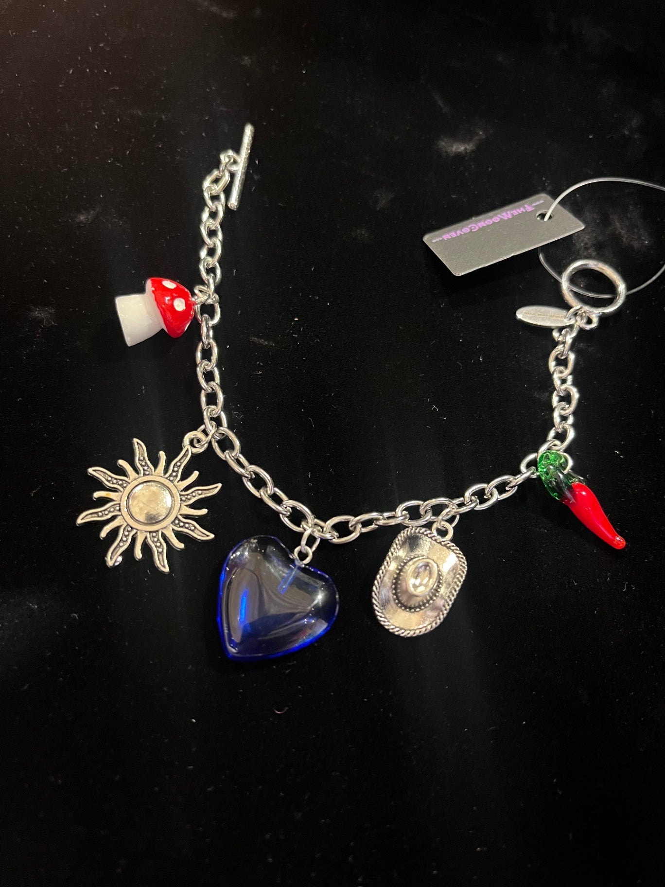 Desert Dreamer Silver Charm Bracelet – T-Bar