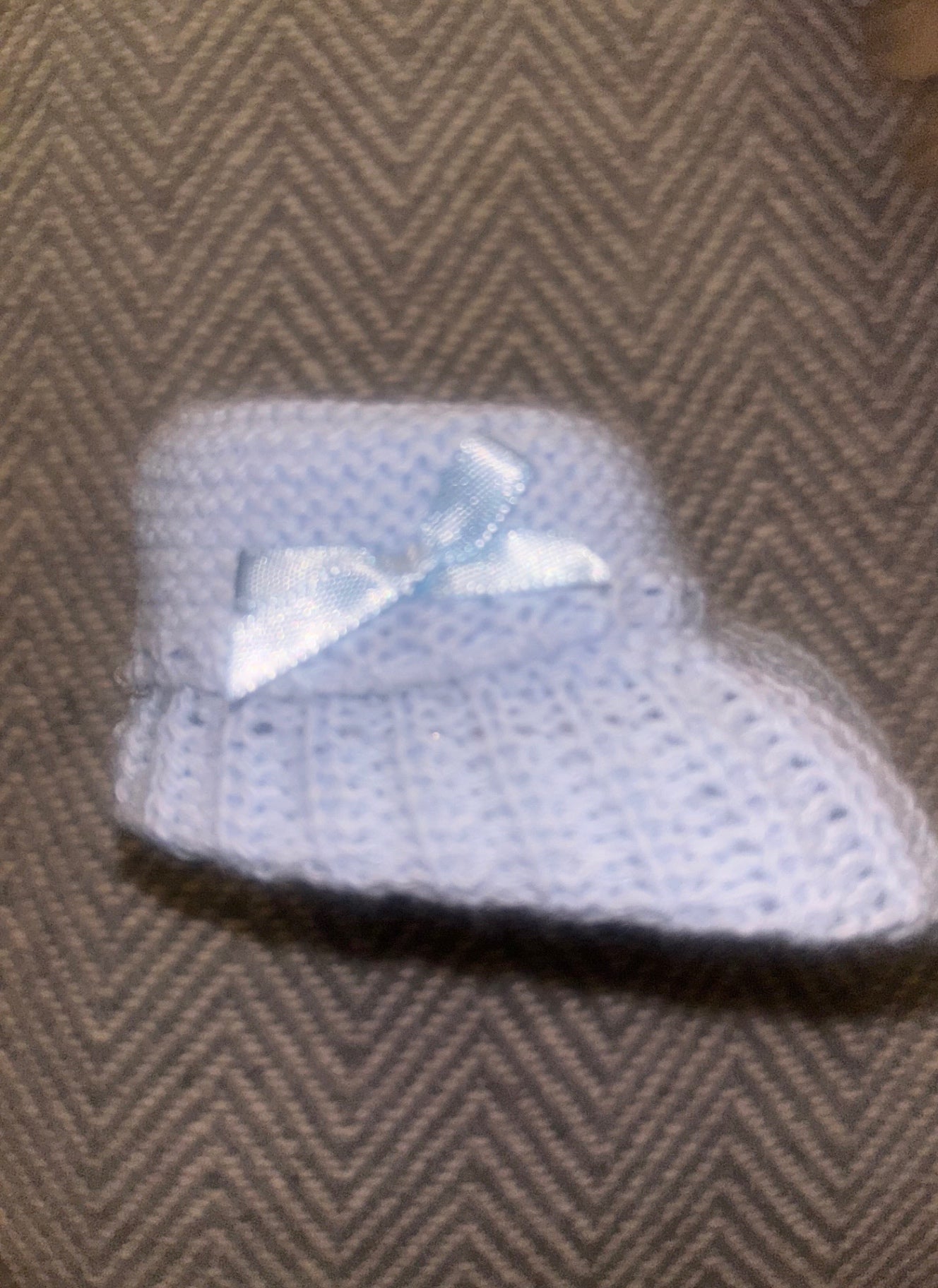 Blue Baby Booties