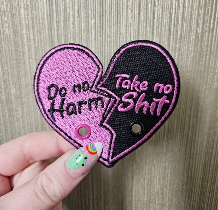 Do No Harm, Take No Shit Lace Accessory