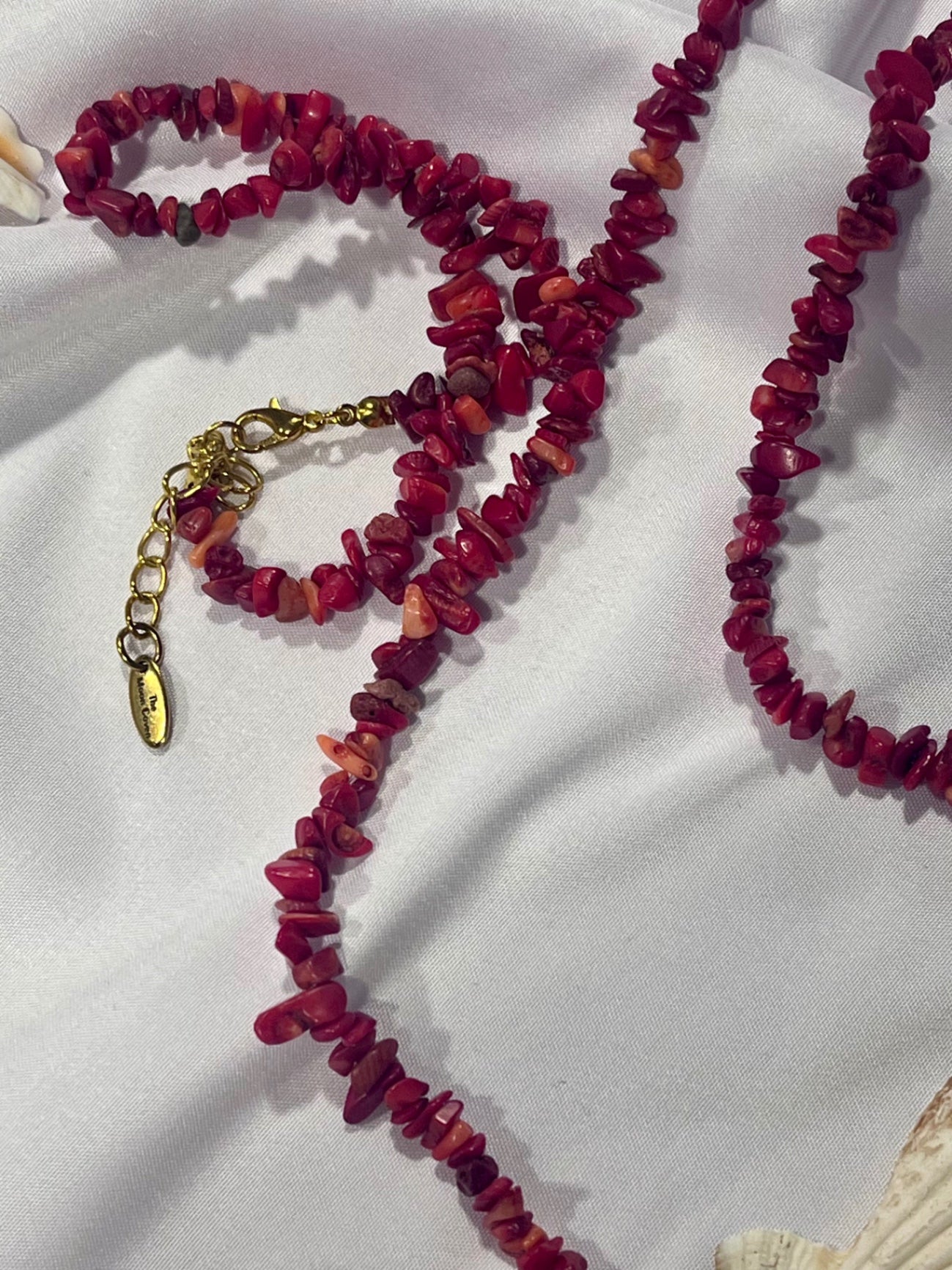 Solar Flame Amulet – Bali Edition | Aura Quartz, Amethyst & Red Coral Necklace