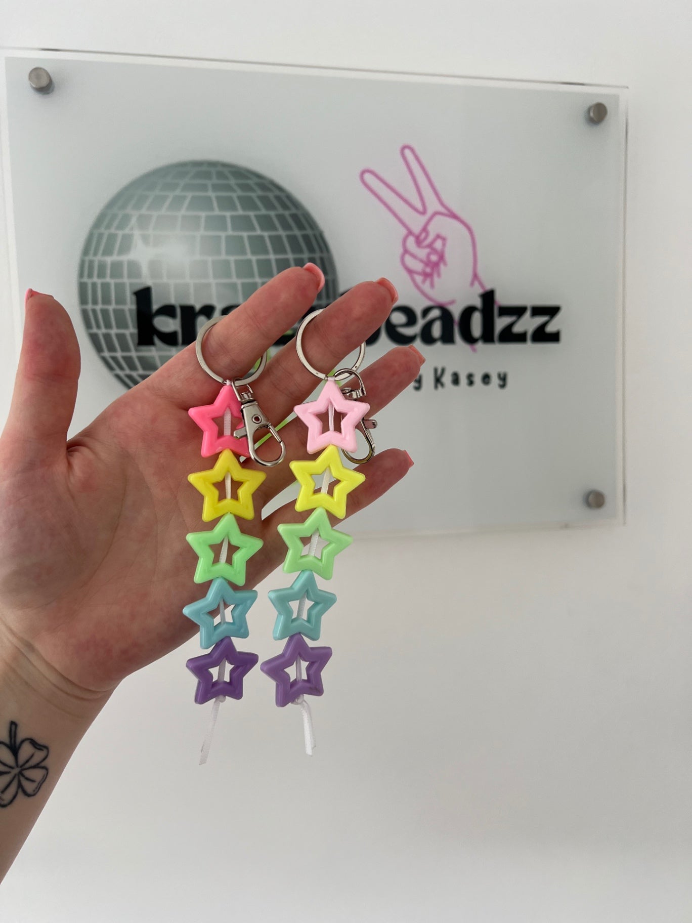 Shine bright keyring
