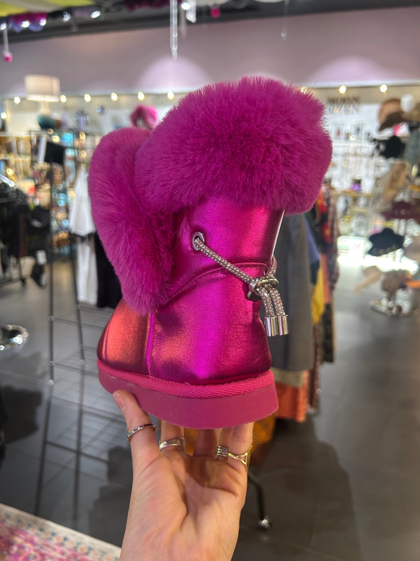 Preloved Unworn Juicy Couture Ugg Boots - UK 5