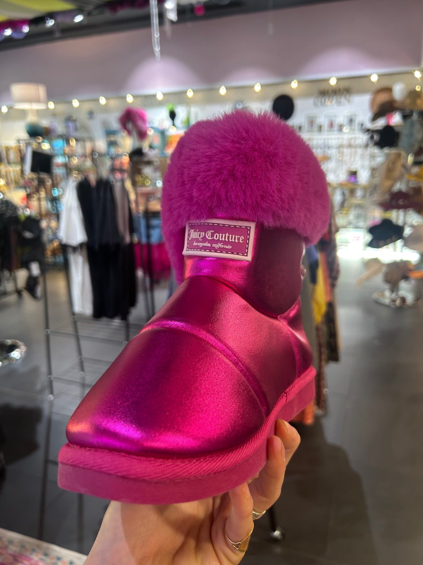 Preloved Unworn Juicy Couture Ugg Boots - UK 5