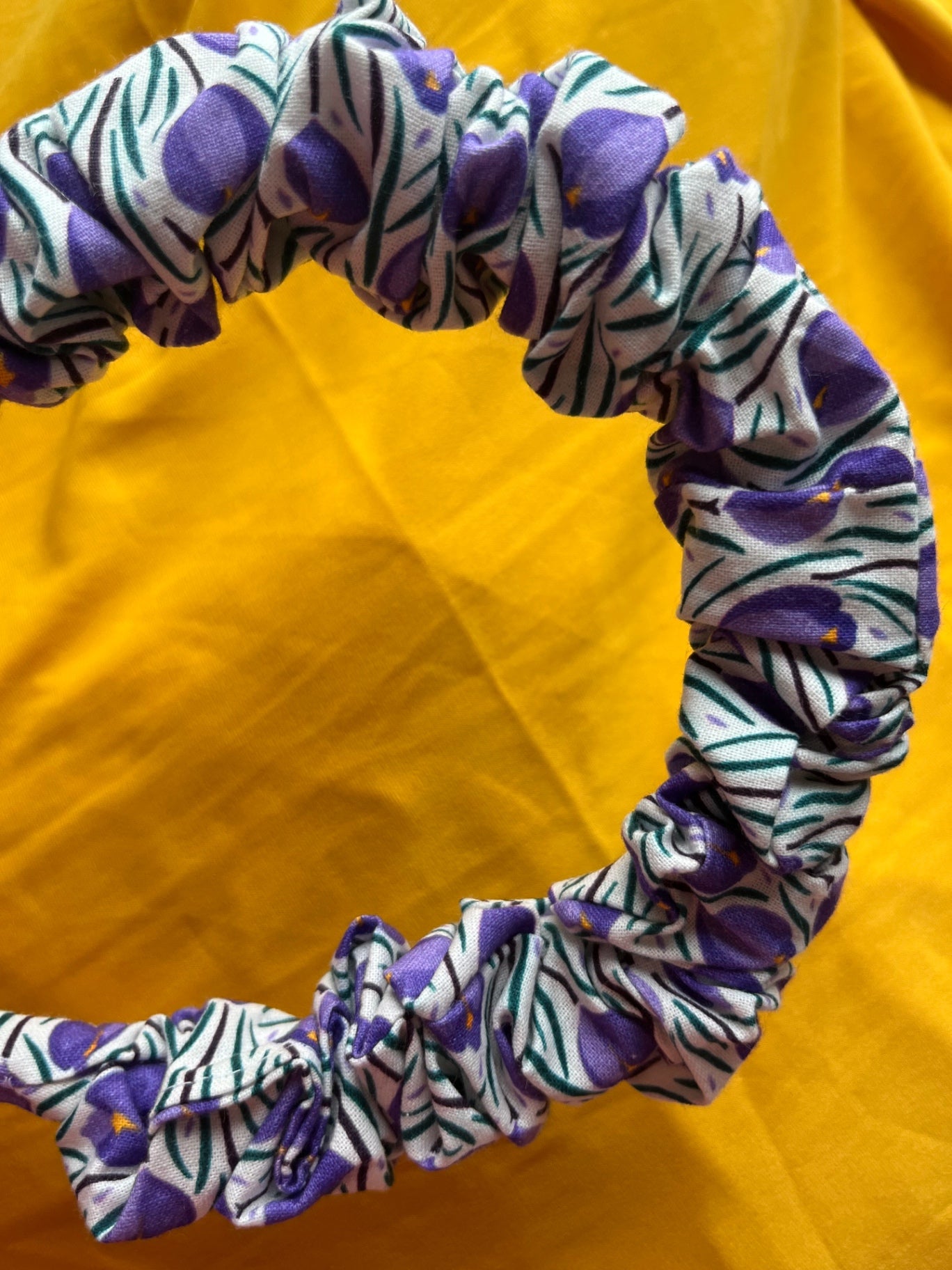 Scrunchie Headband - Garden Blooms