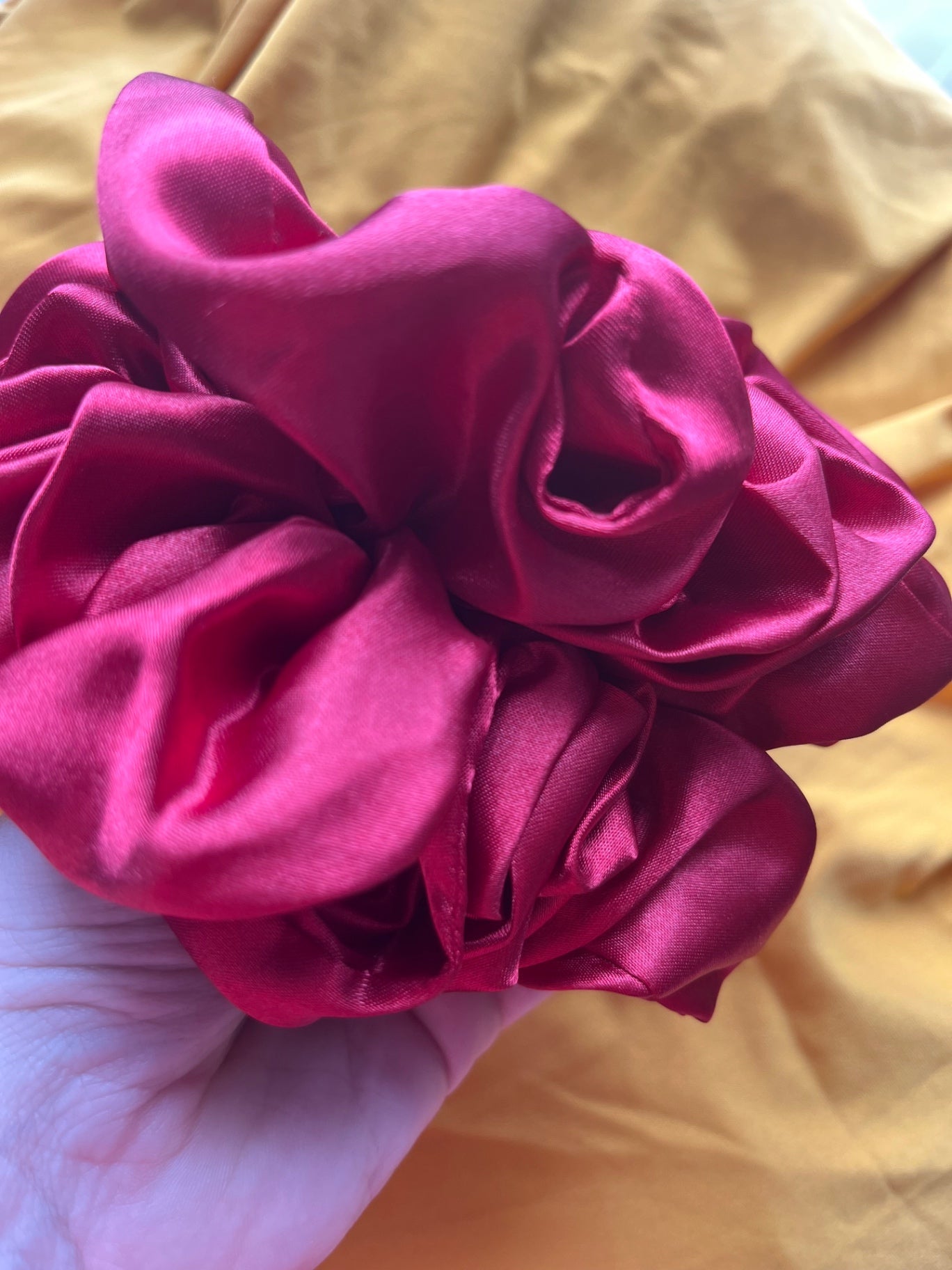 Satin Silk Giant XXL Oversized Scrunchie