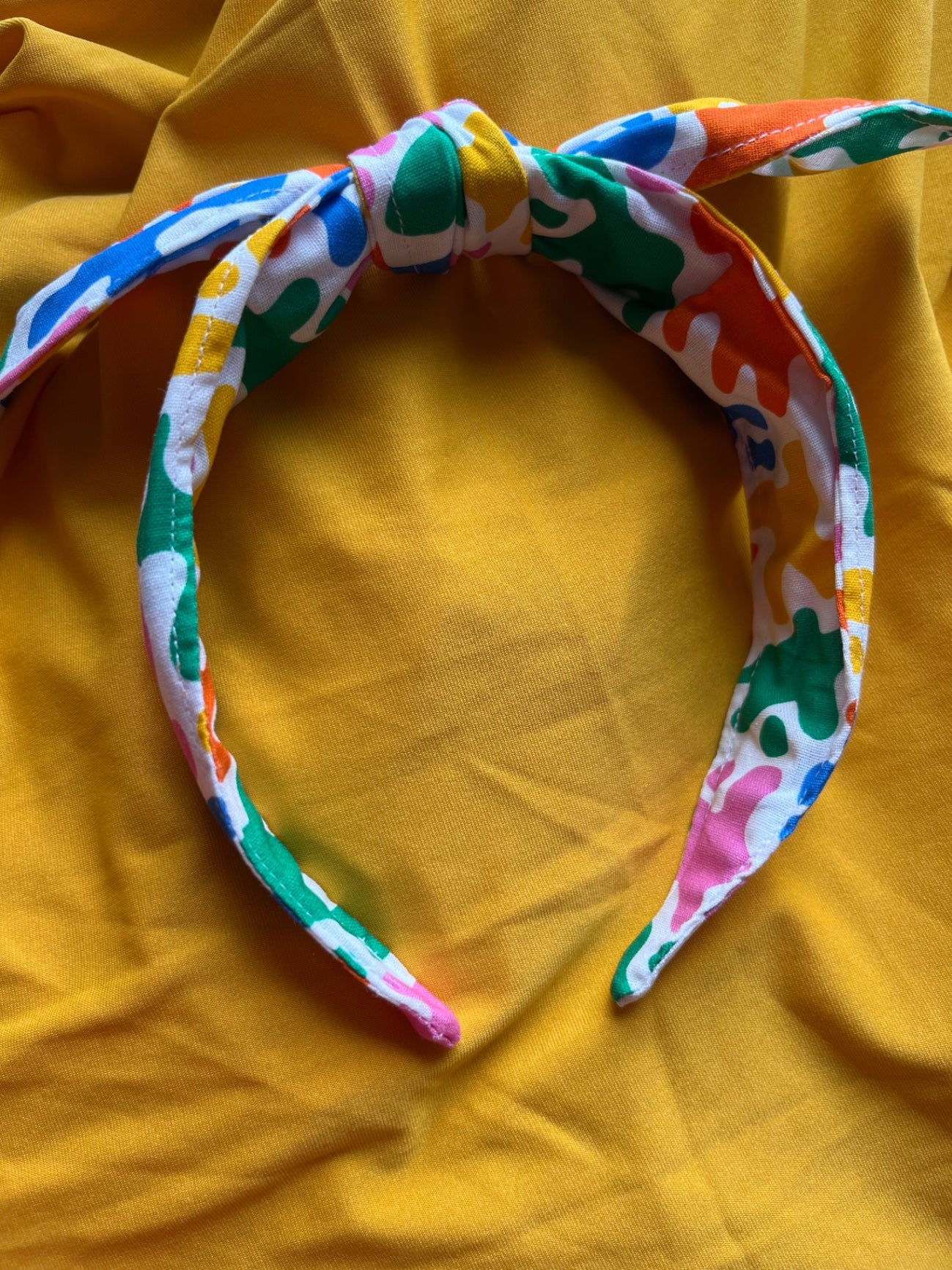 Bow Headband - Abstract Doodles