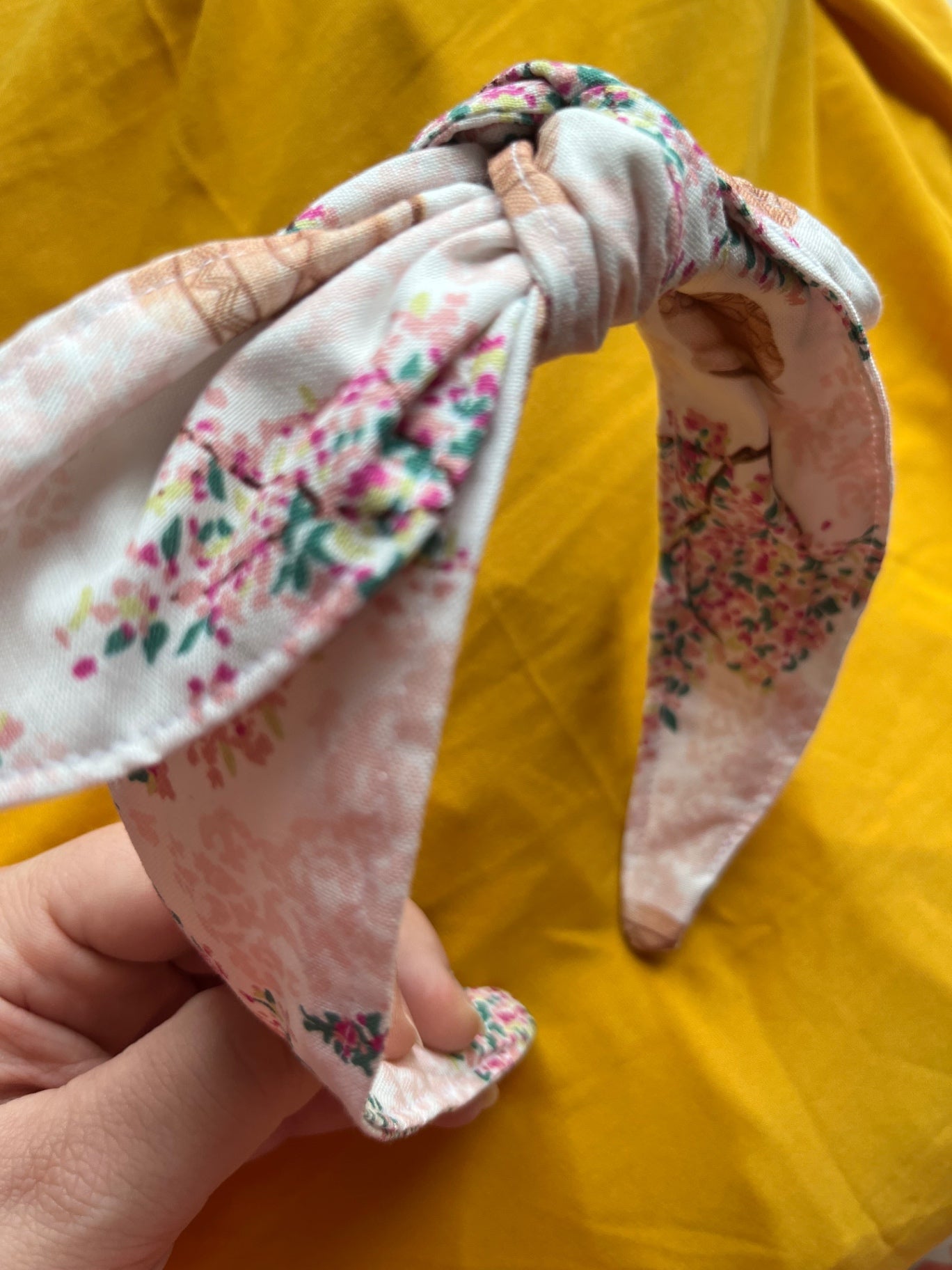 Bow Headband - Mediterranean Palm