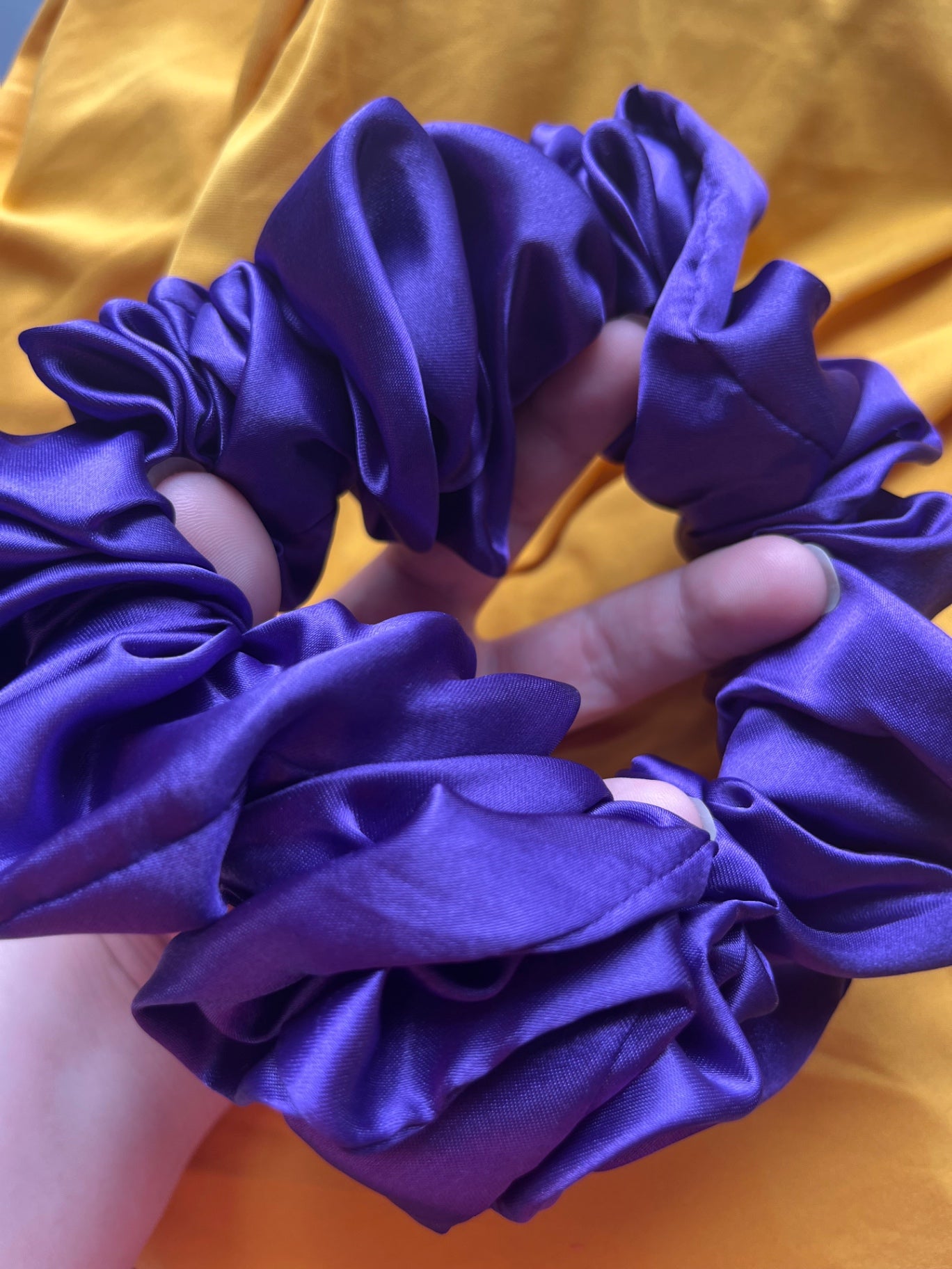 Satin Silk Giant XXL Oversized Scrunchie
