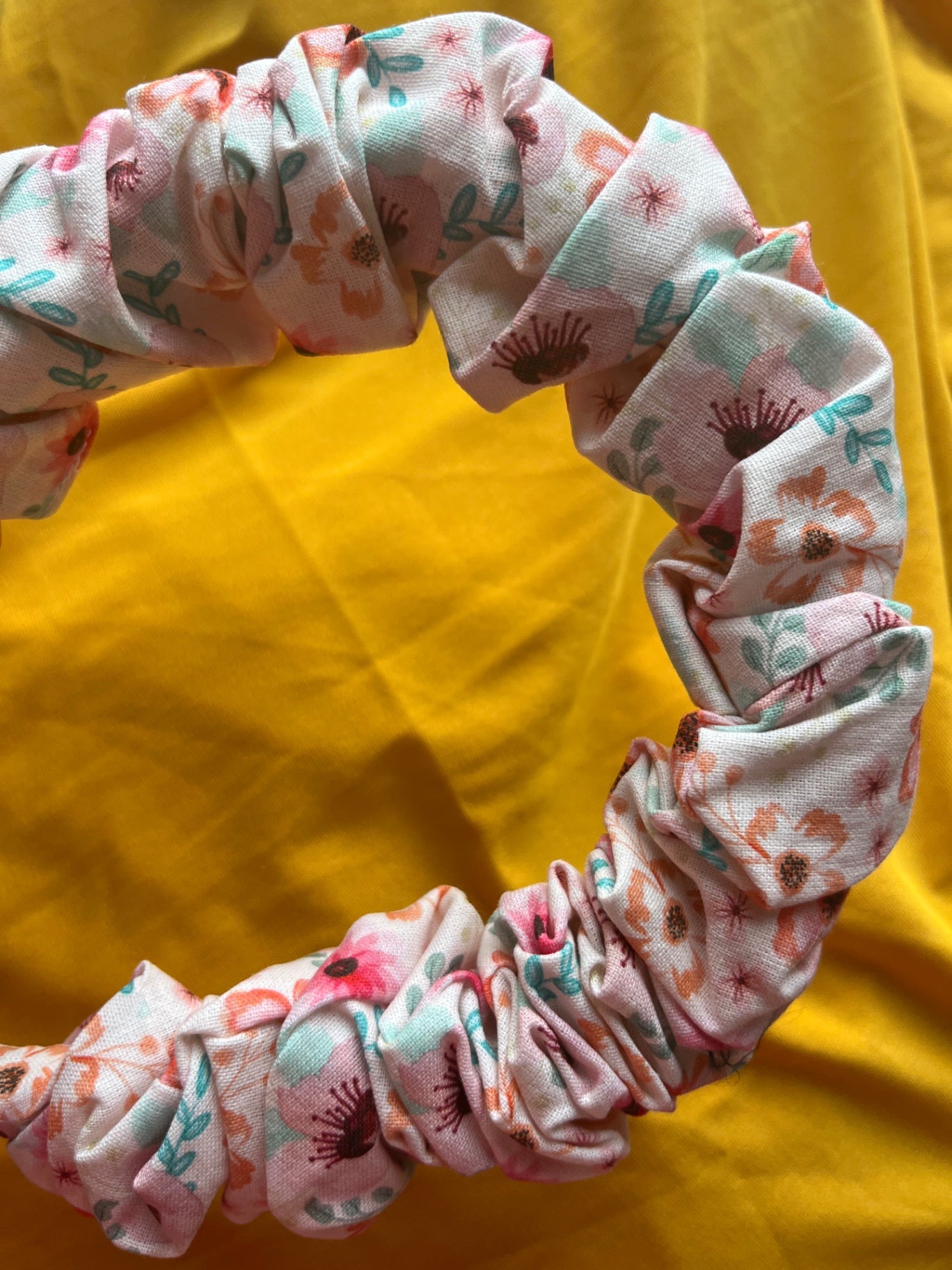 Scrunchie Headband - Flowers & Petals
