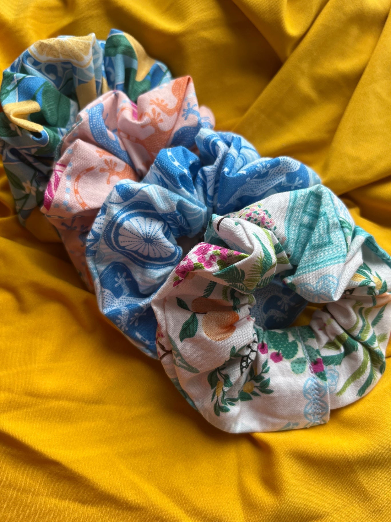 Scrunchie Set - Mediterranean Medley