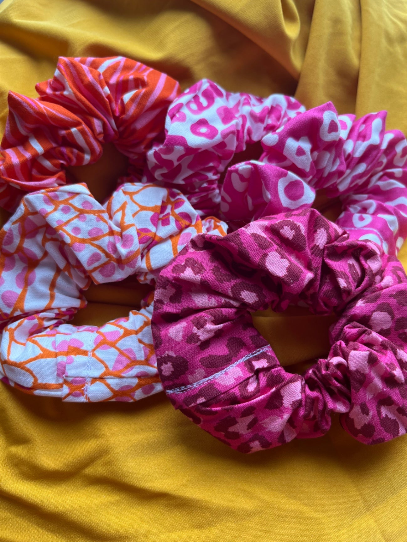 Scrunchie Set - Sunset Safari