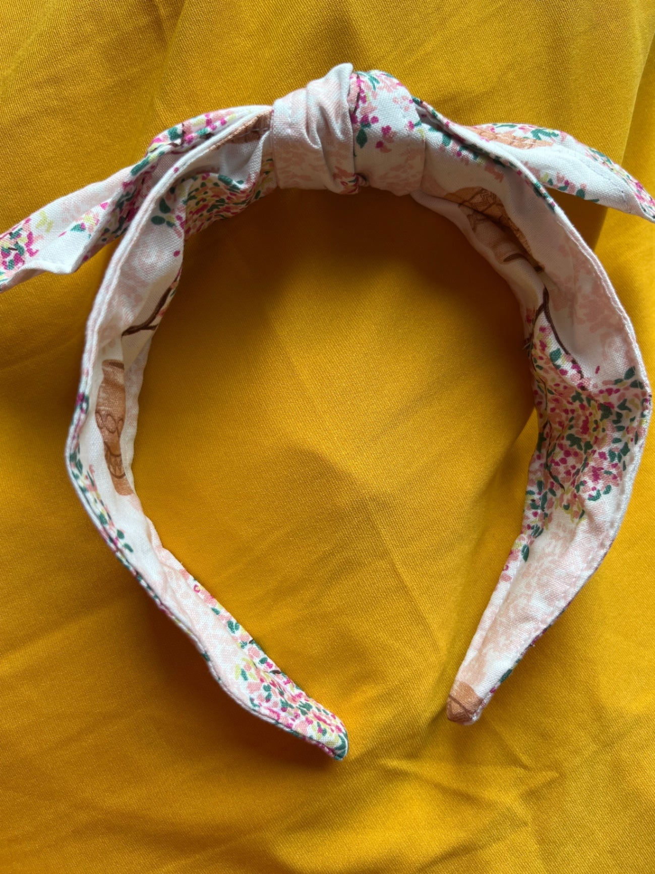 Bow Headband - Mediterranean Palm