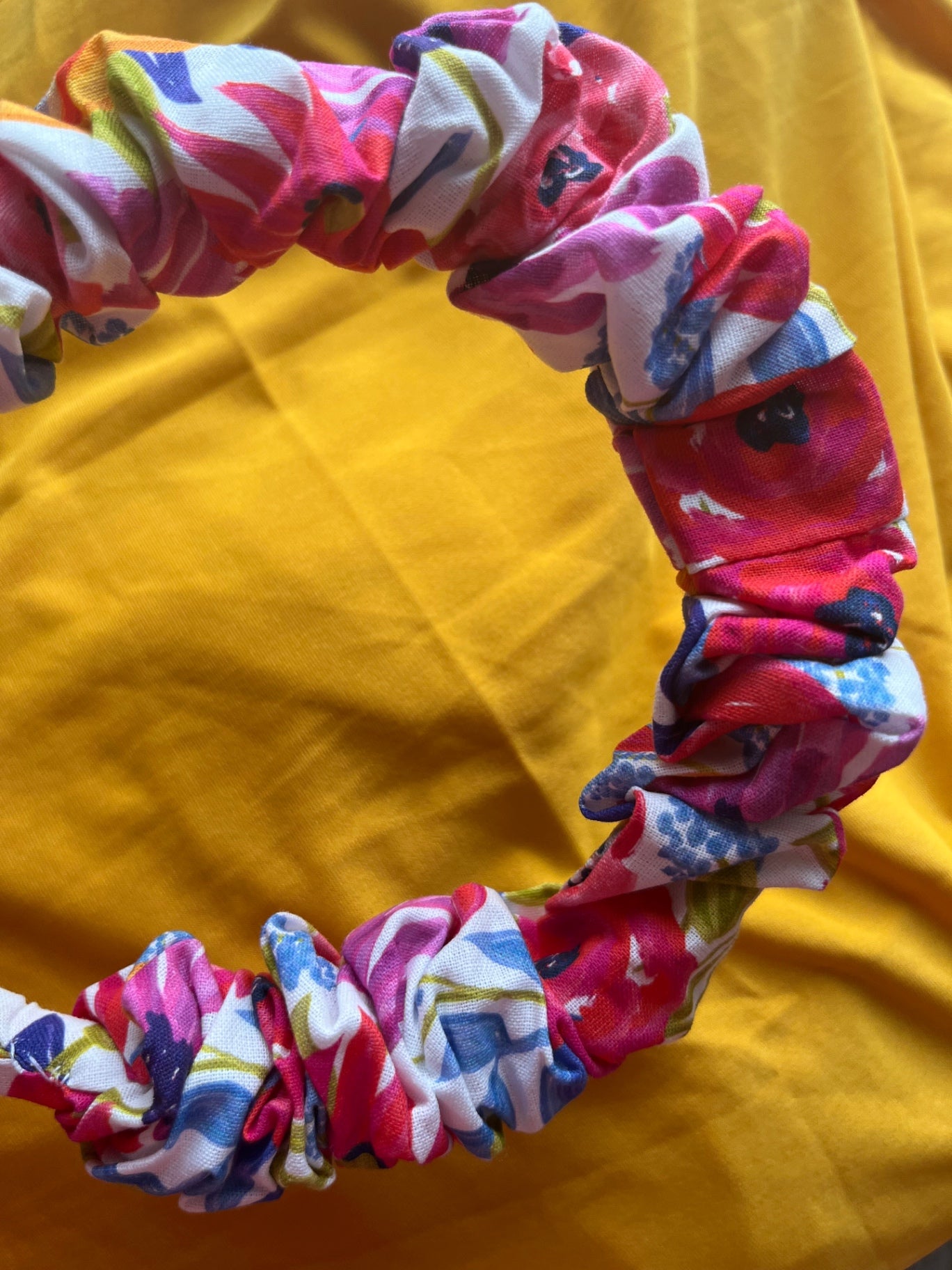 Scrunchie Headband - Flowers & Petals