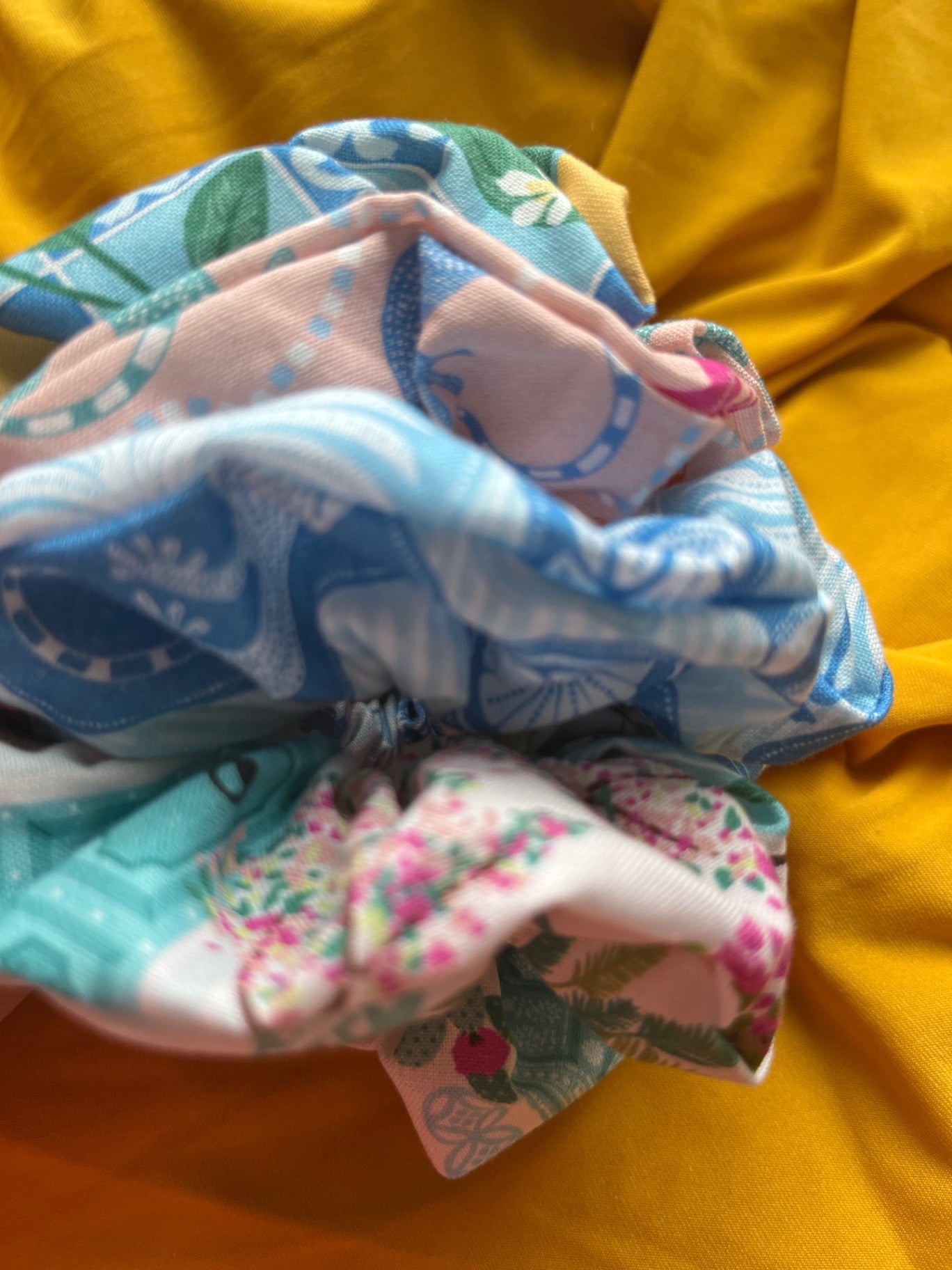 Scrunchie Set - Mediterranean Medley