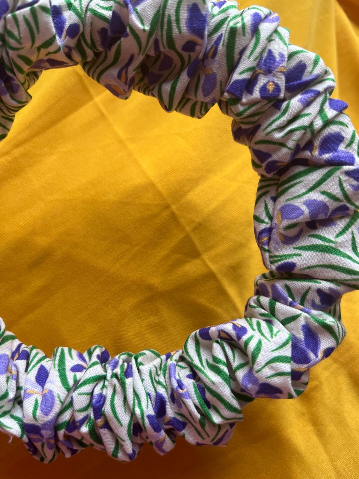 Scrunchie Headband - Garden Blooms