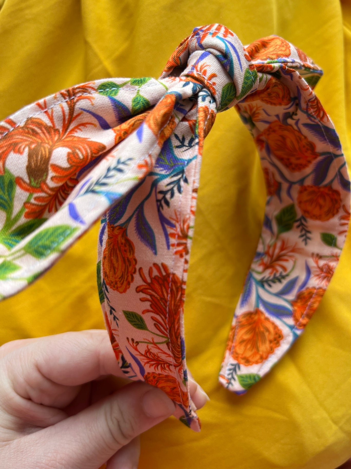 Bow Headband - Majestic Jungle