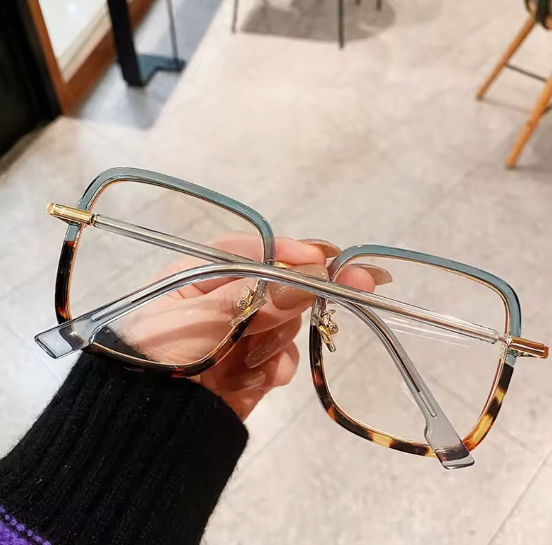 Clarity Square Frame-Anti Blue Light Glasses