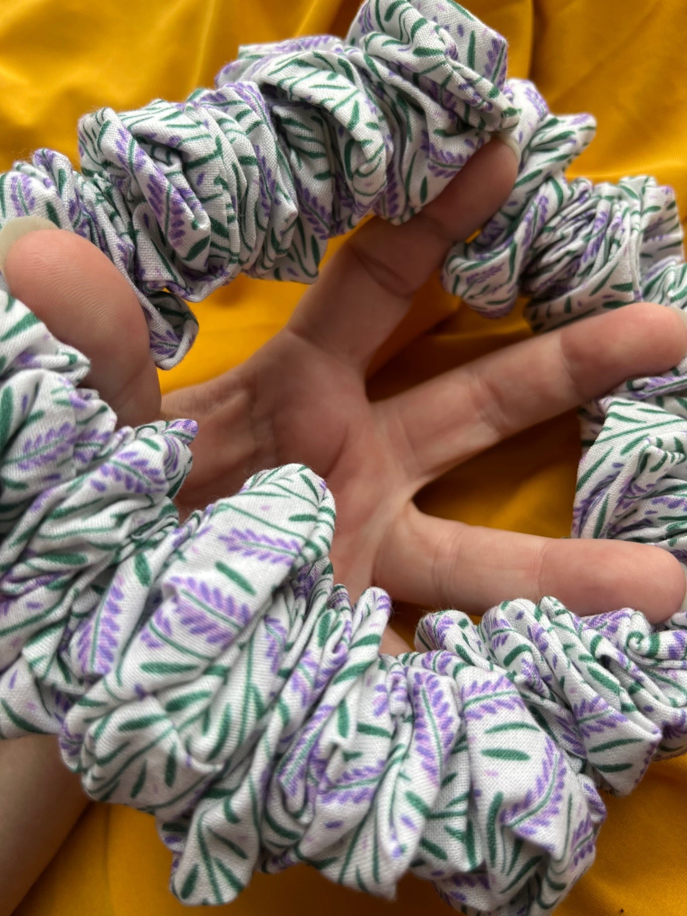 Giant XXL Oversized Scrunchie - Garden Blooms