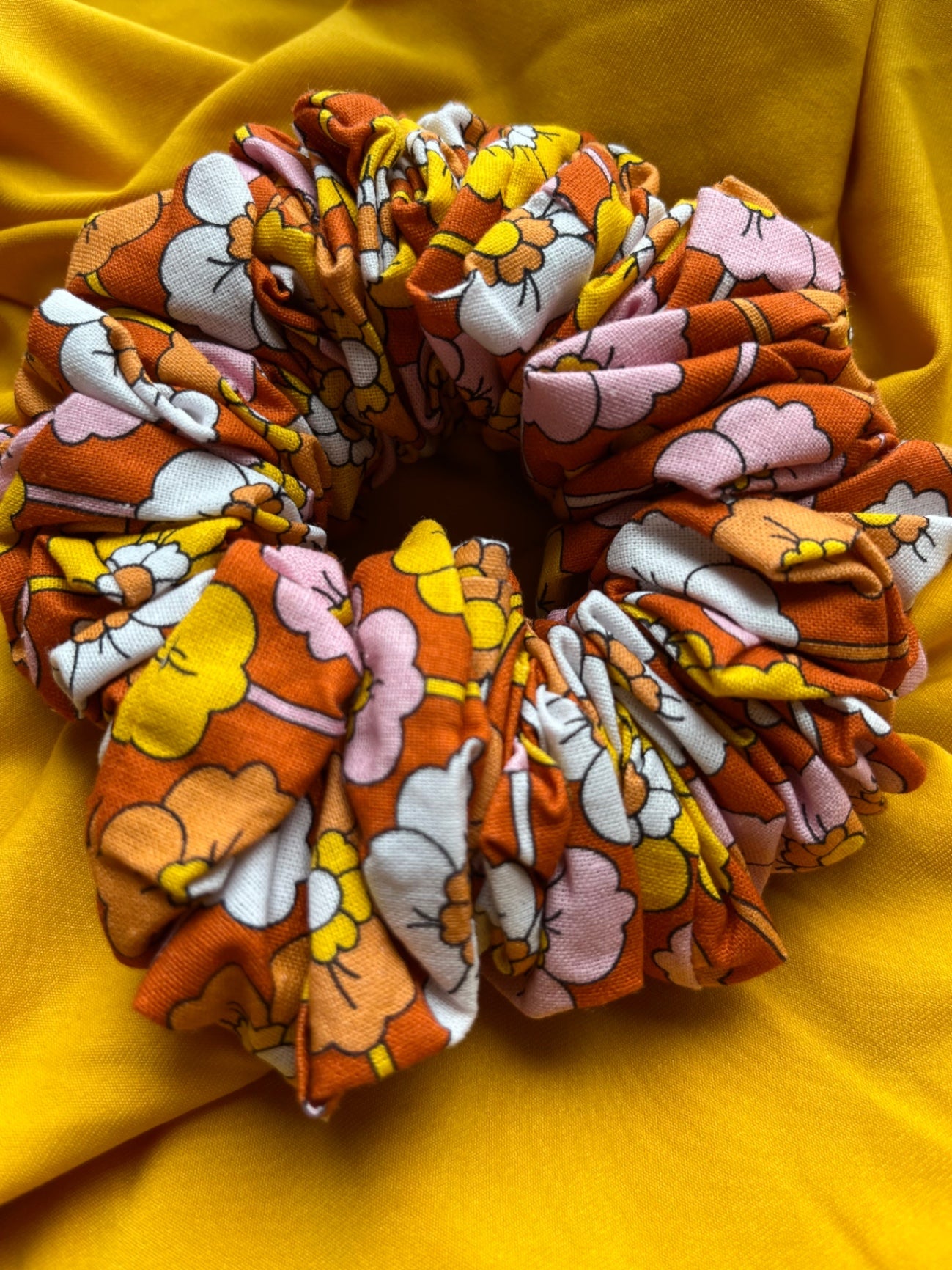 Giant XXL Oversized Scrunchie - Vintage Flowers