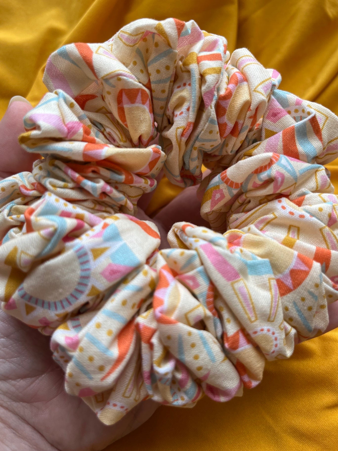 Giant XXL Oversized Scrunchie - Disco Cowgirl