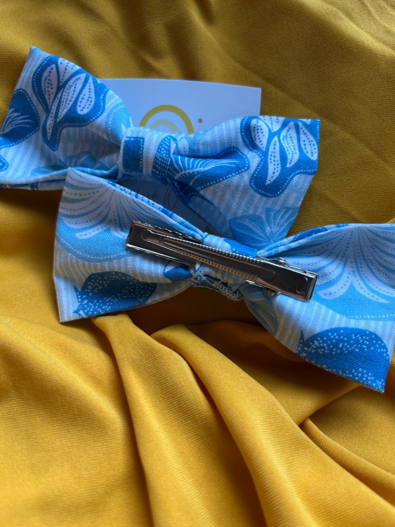 Hair Bow Clips - Mediterranean Medley