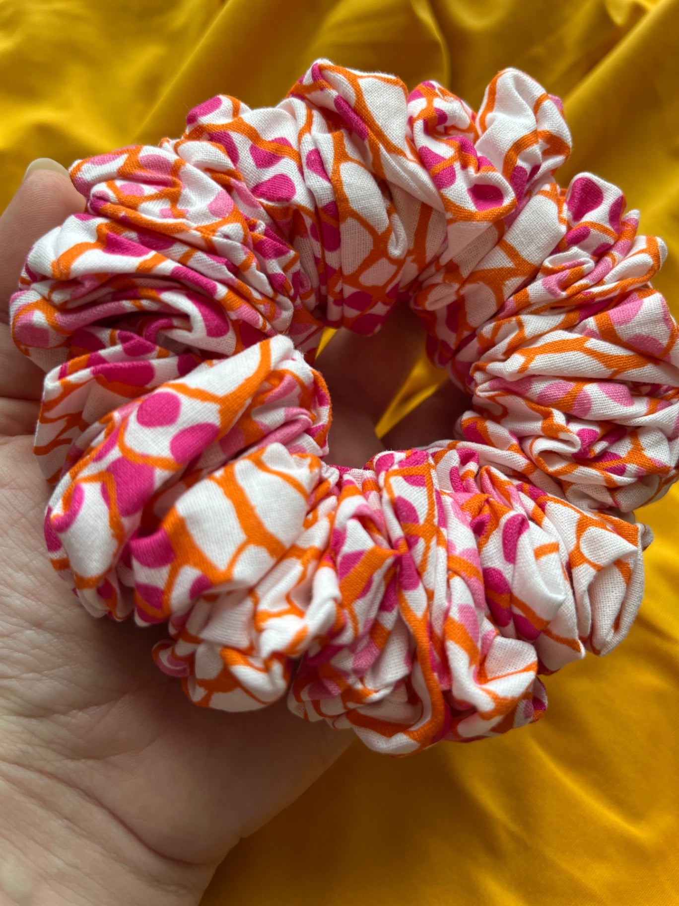 Giant XXL Oversized Scrunchie - Sunset Safari