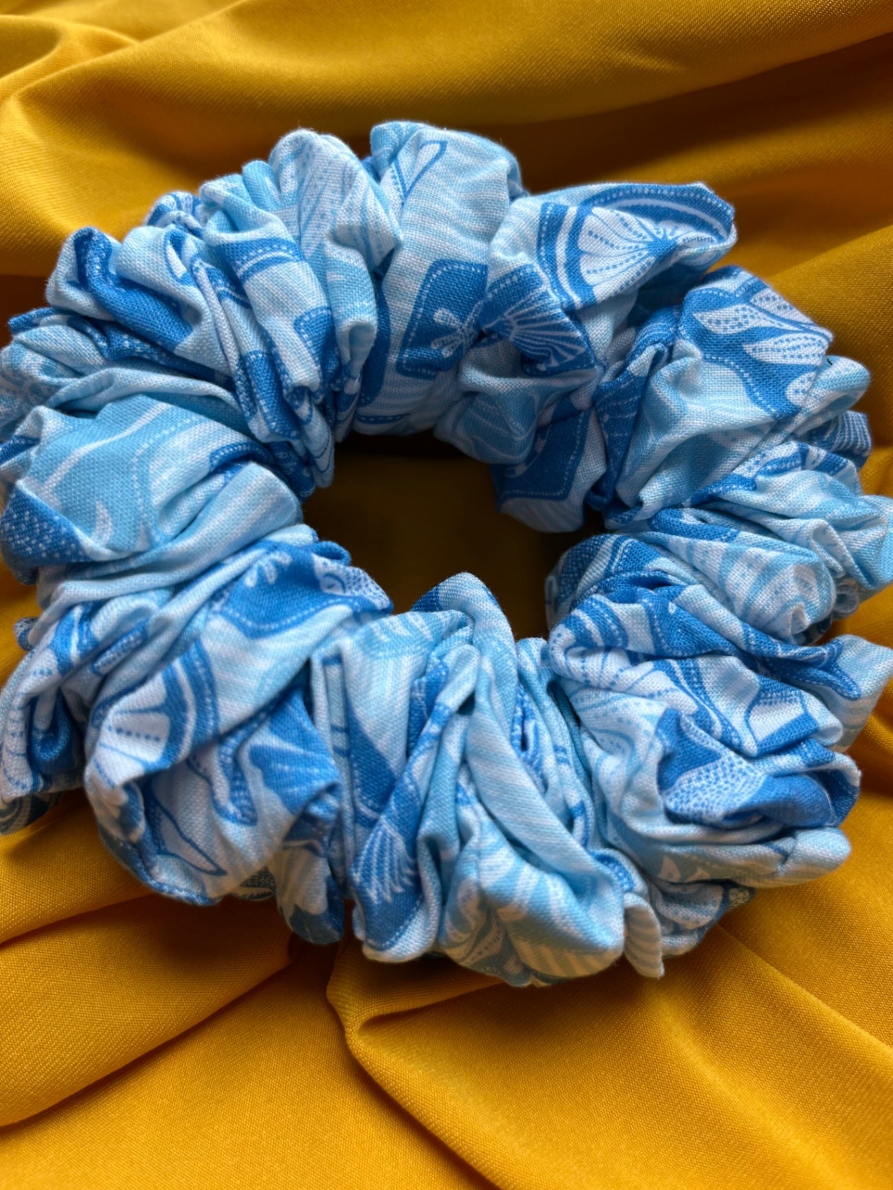 Giant XXL Oversized Scrunchie - Mediterranean Medley