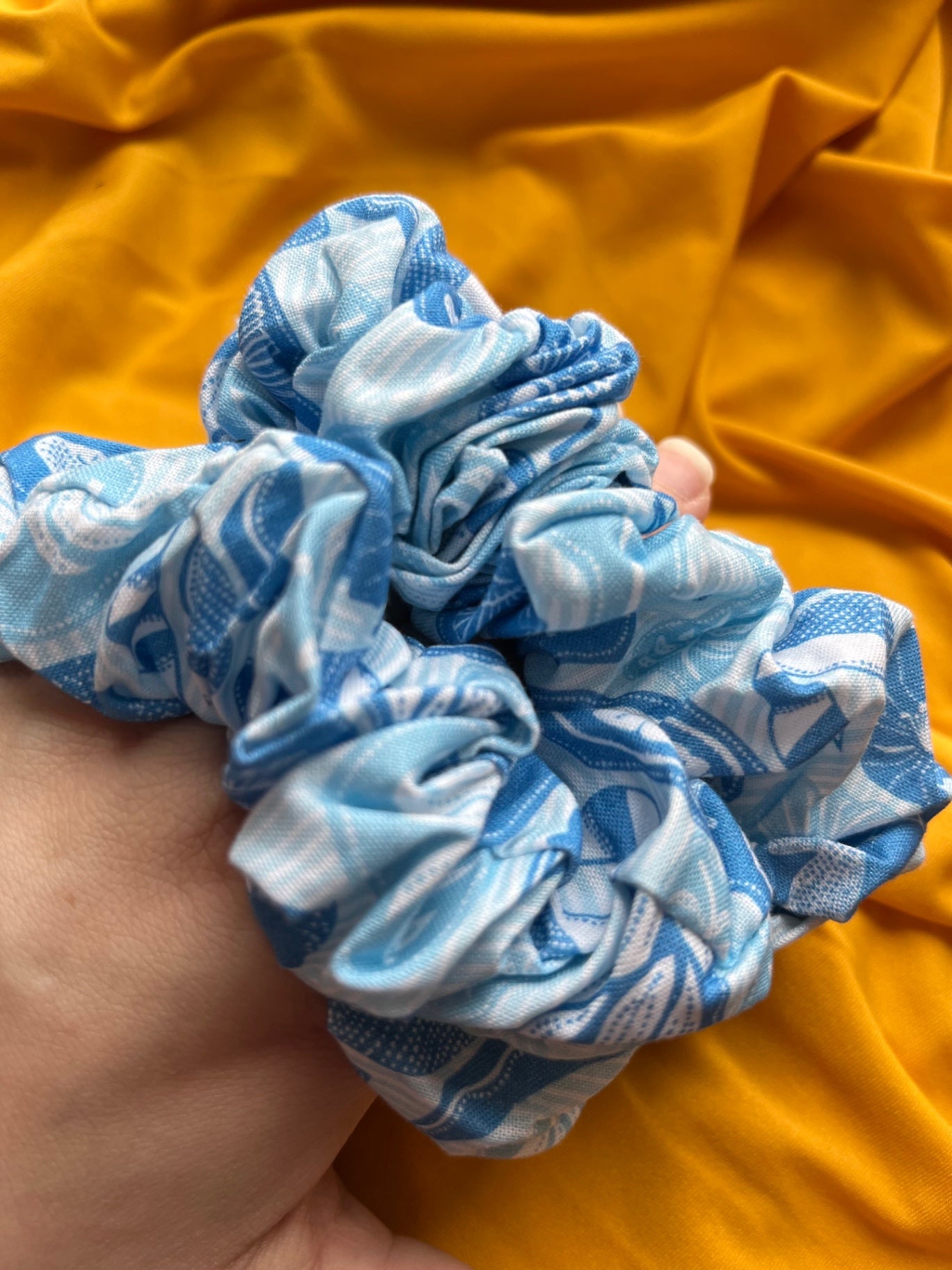 Giant XXL Oversized Scrunchie - Mediterranean Medley