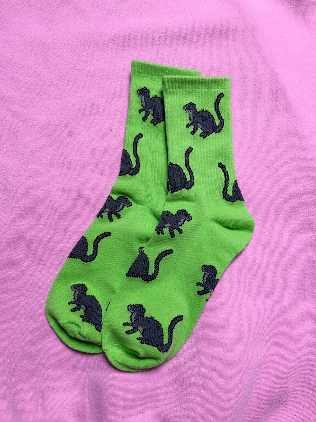 Green Rat Socks