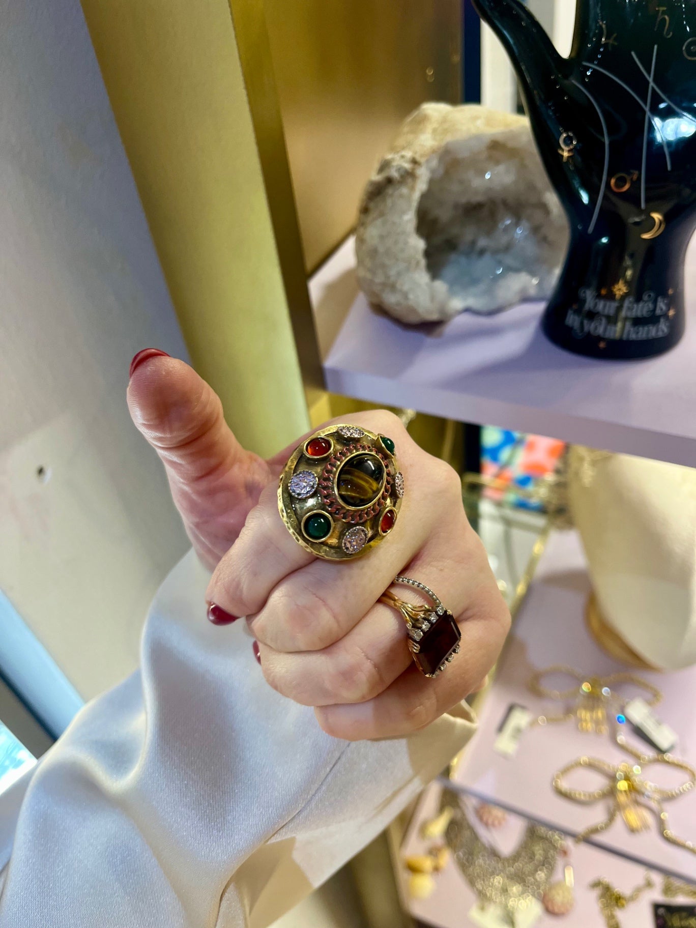 Solar Guardian Tiger’s Eye Ring