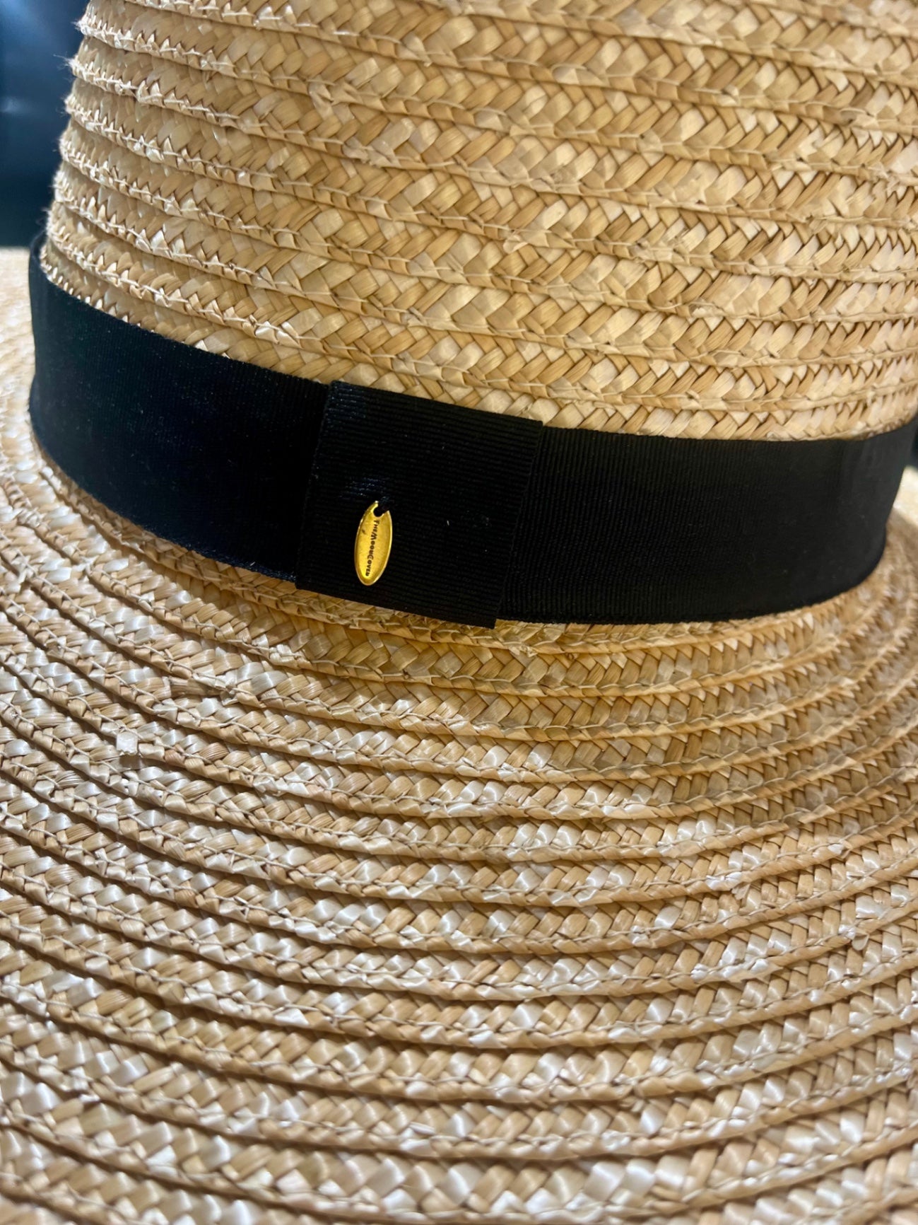 🌾 “Sun Oracle” Straw Hat