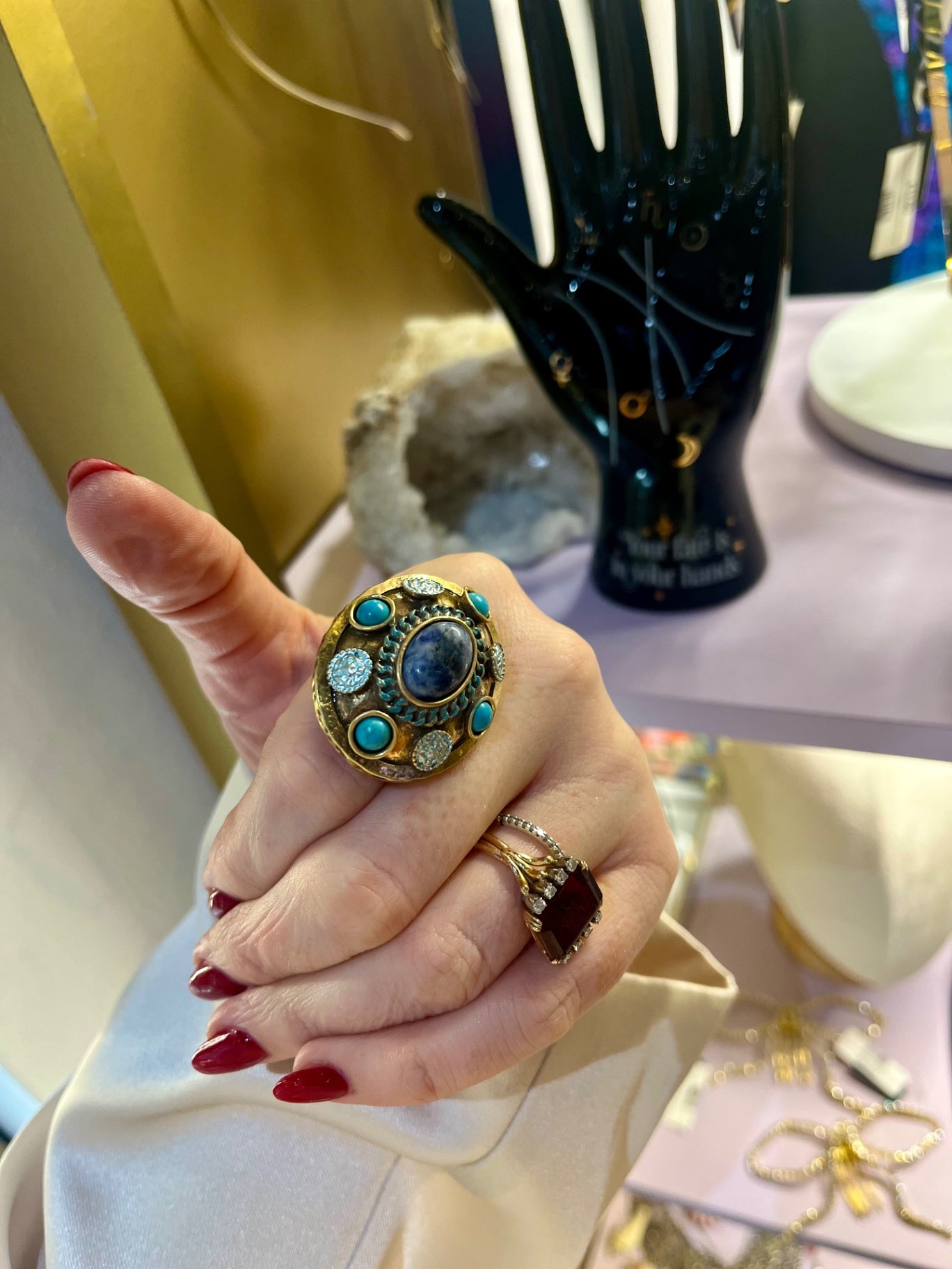 Oracle’s Eye Sodalite Ring