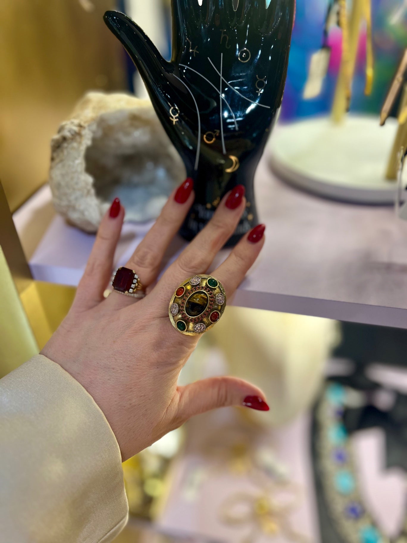 Solar Guardian Tiger’s Eye Ring