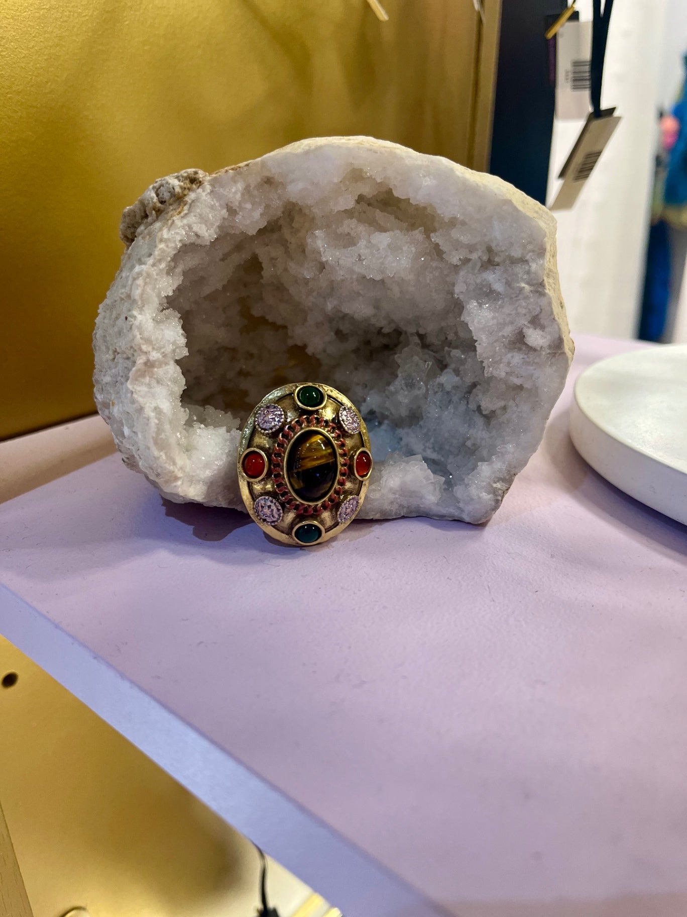 Solar Guardian Tiger’s Eye Ring